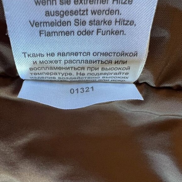 Columbia Brown Omni-Tech Waterproof Hooded Ski Jacket Women's Size S - Picture 10 of 13